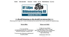 Desktop Screenshot of liljasbildemontering.se